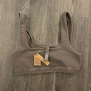 Skims - Outdoor Wide Neck Bralette in Dessert - Sz. medium - New w/ tags